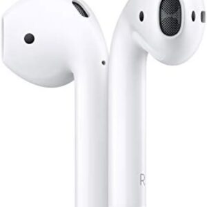 Apple AirPods Wireless Ear Buds, Bluetooth Headphones with Lightning Charging Case Included, Over 24 Hours of Battery Life, Effortless Setup for iPhone