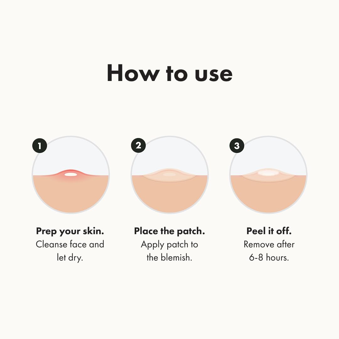 Mighty Patch Original patch from Hero Cosmetics – The #1 Hydrocolloid Acne Pimple Patch for Shrinking Zits and Whiteheads in 1 use; Nighttime Spot Stickers for Face and Skin (36 Count) - Image 7