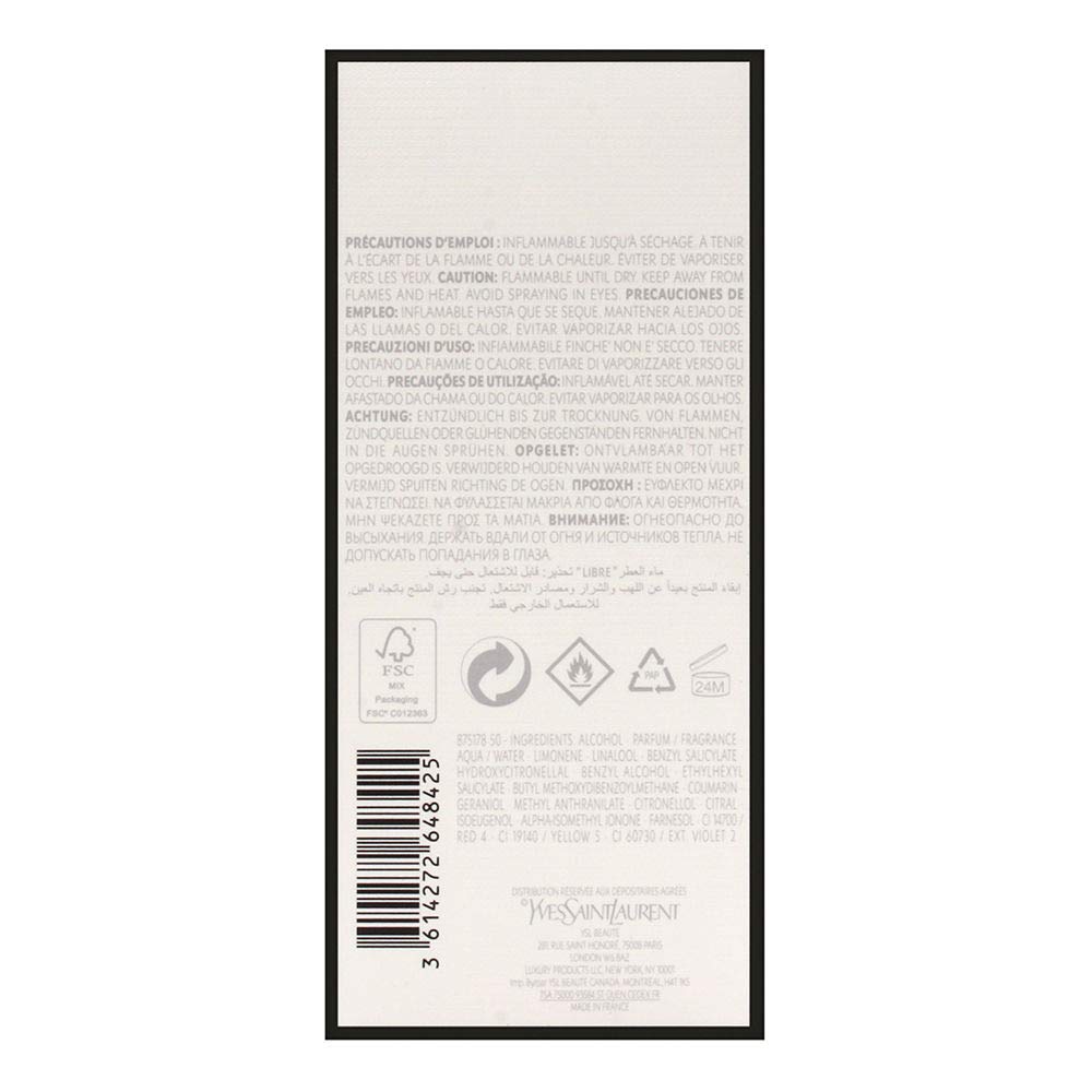 Yves Saint Laurent Libre Women 3 oz EDP Spray - Image 2