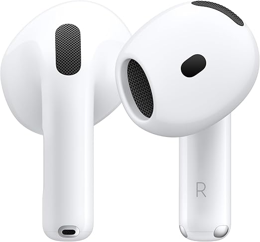 Apple AirPods 4 Wireless Earbuds, Bluetooth Headphones, Personalized Spatial Audio, Sweat and Water Resistant, USB-C Charging Case, H2 Chip, Up to 30 Hours of Battery Life, Effortless Setup for iPhone - Image 11